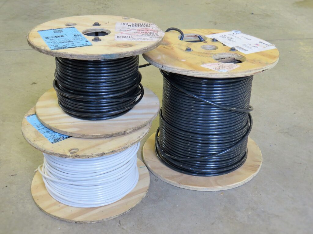 JB's Electrical Services - Commercial & Industrial Wire Spool